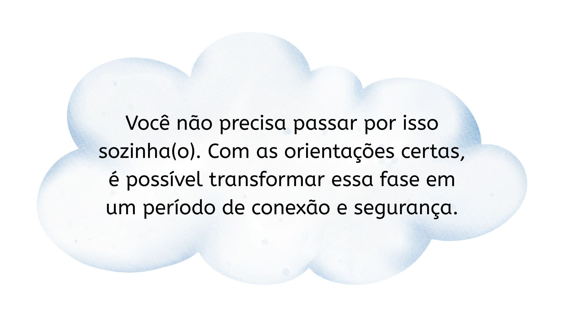 Frase acolhedora sobre orientação pediátrica com foco em segurança emocional para famílias em Belo Horizonte